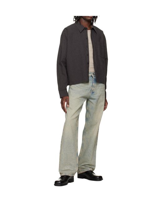 sunflower Gray Belt Loop Jeans for men