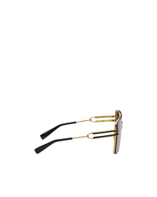 Balmain Blue Logo Sunglasses for men