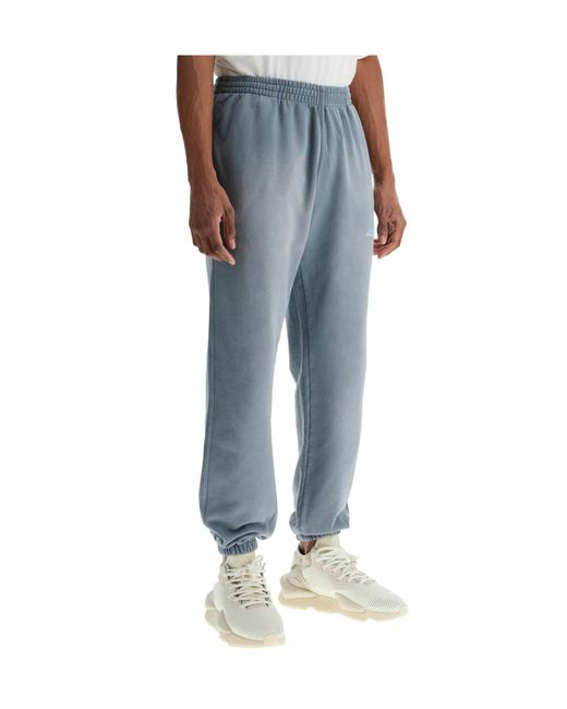 Represent Blue Elastic Waist Sweatpants for men