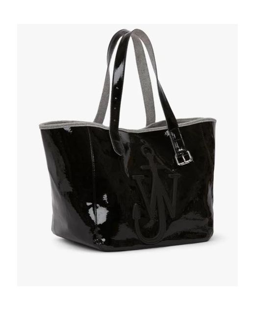 J.W. Anderson Black Pattern Handbag