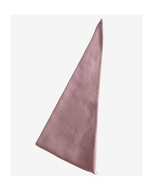 Rier Purple Losange Mini Scarf for men