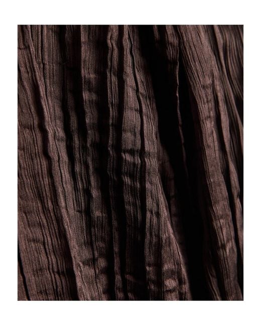 Staud Brown Pleated Trousers