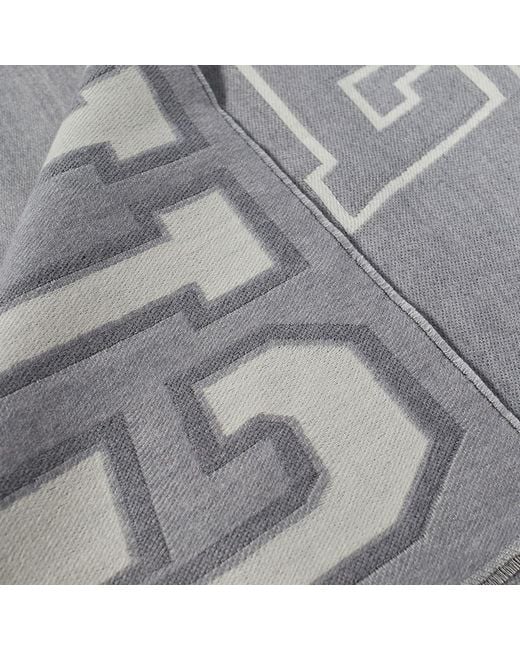 Givenchy White Logo Scarf for men