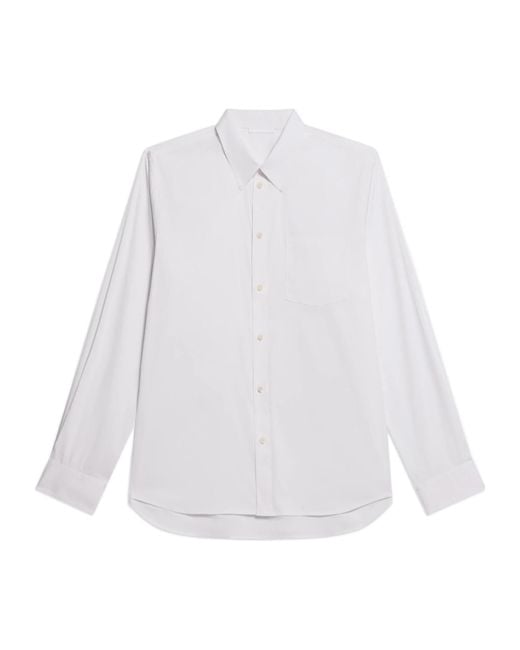 Helmut Lang White Logo Classic Shirt for men