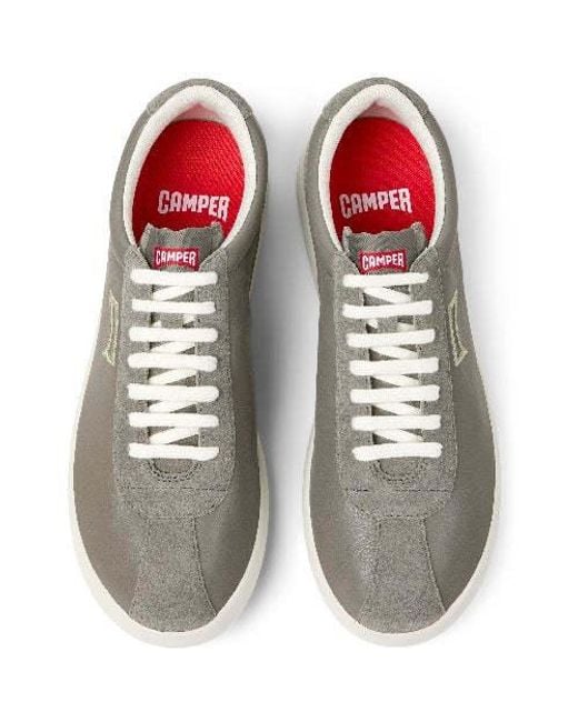 Camper Brown Lace-Up Casual Shoes for men