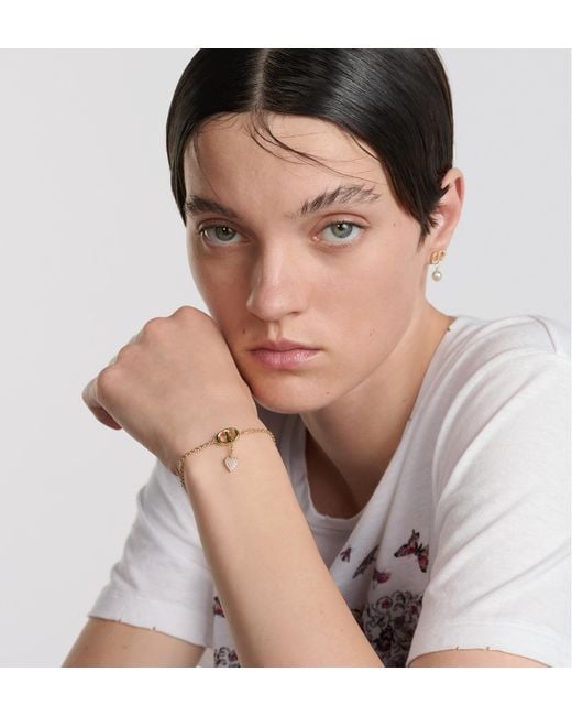 Dior Metallic Cd Bracelet