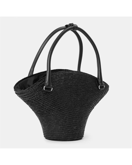 Balenciaga Black Medium Beach Tote Bag