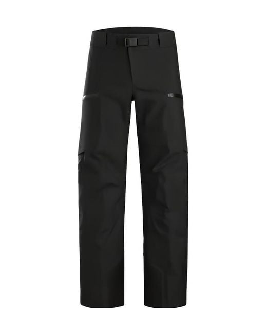 Arc'teryx Black Gore-Tex Work Casual Pants for men