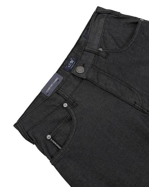 Armani Jeans Gray Logo Jeans for men