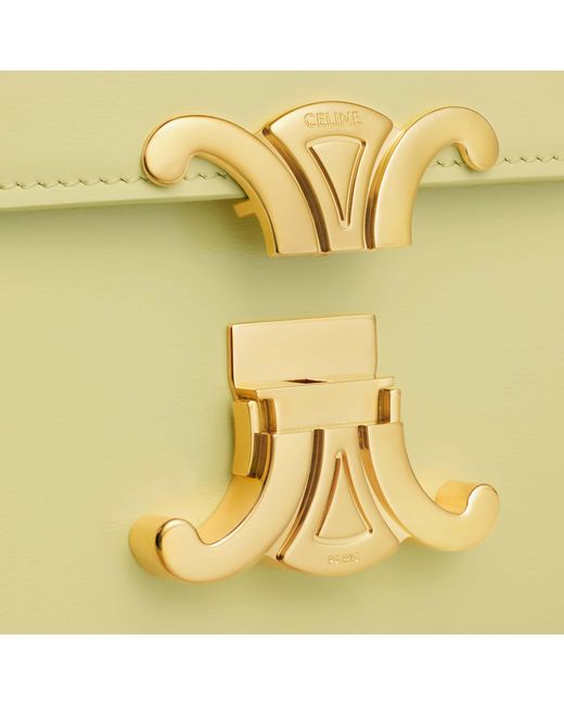 Céline Yellow Teen Triomphe Bag