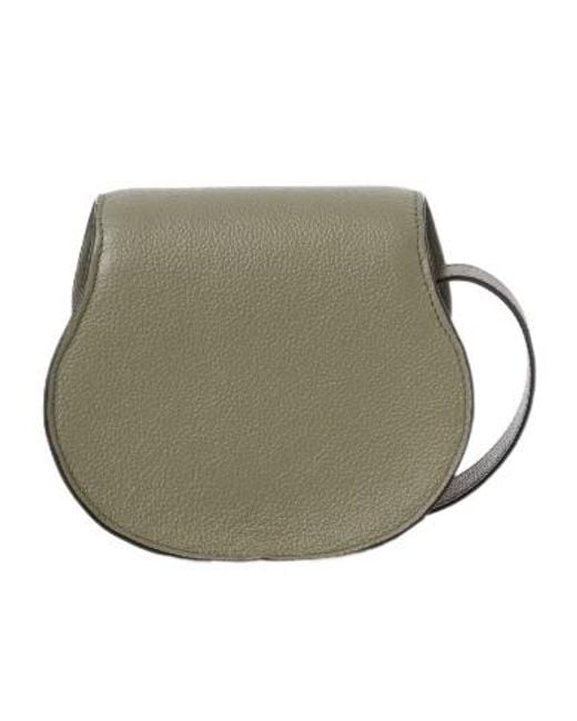 Chloé Green Chloé Marcie Small Crossbody Bag