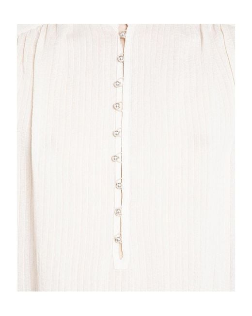 Ann Demeulemeester White Long Sleeve Shirt for men