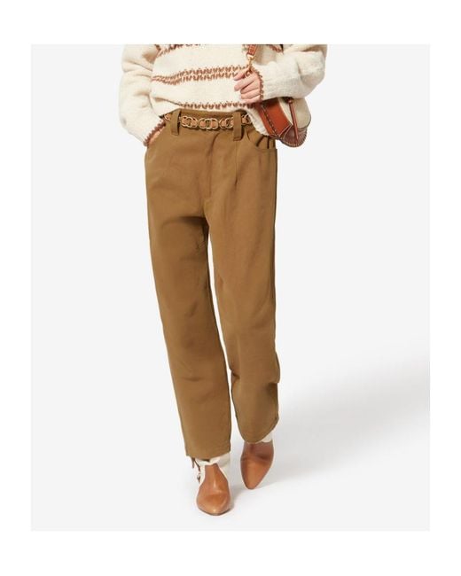 Isabel Marant Natural Isabel Marant Étoile Opalyna Pants