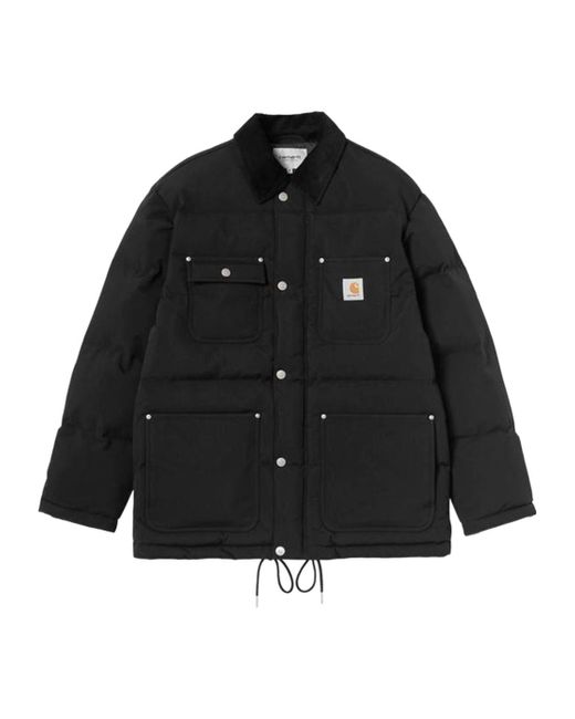 Carhartt Black Rayler Corduroy Collar Jacket for men