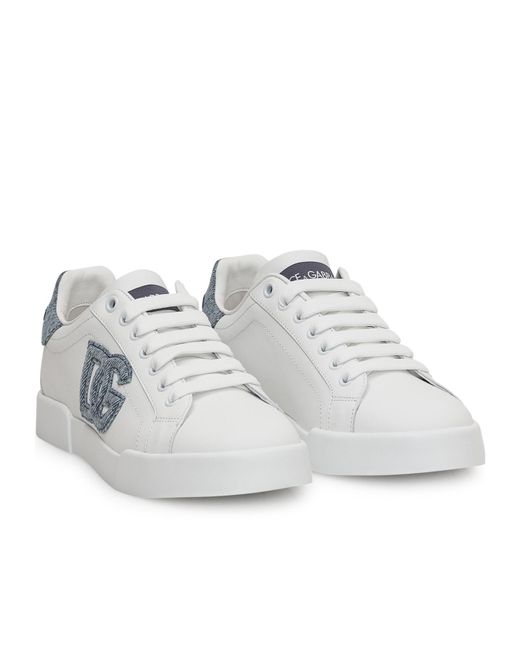 Dolce & Gabbana White Sneakers Portofino