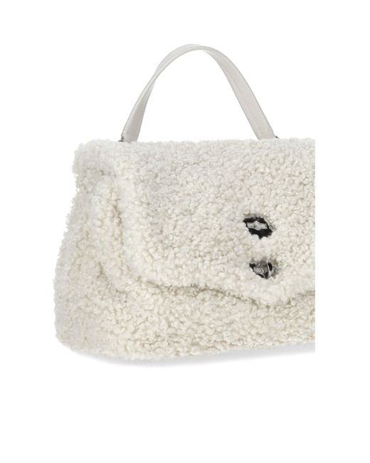 Zanellato Natural Flap Shoulder Bag