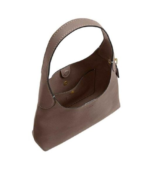 COACH Brown Brooklyn 28 Shoulder Bag