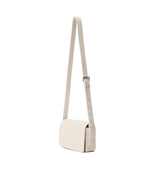 Alexander Wang White Embossed Leather Belt Bag