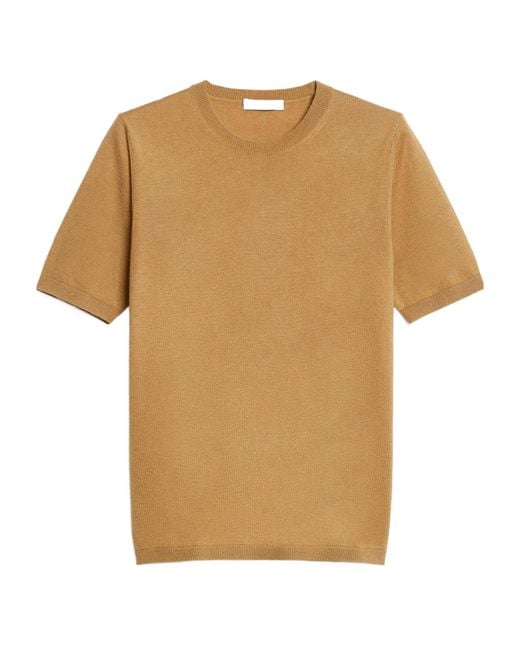Max Mara Natural Warren Crewneck Knitted Top