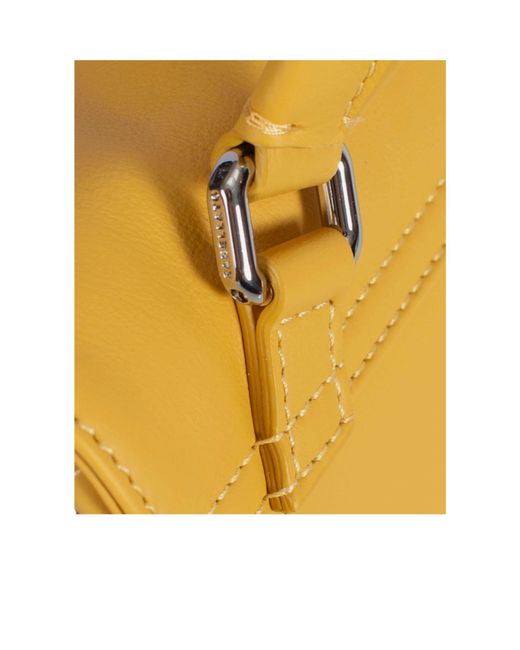 Zanellato Yellow Twist Hook Postina Saeta Baby Tote Bag