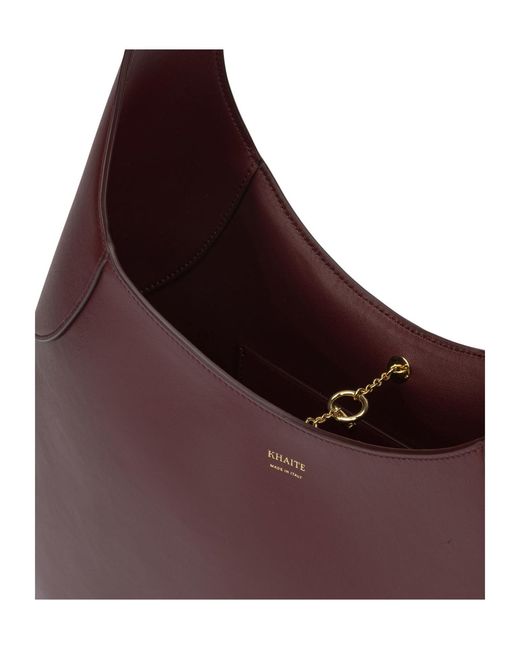 Khaite Red Joan Hobo Large Shoulder Bag