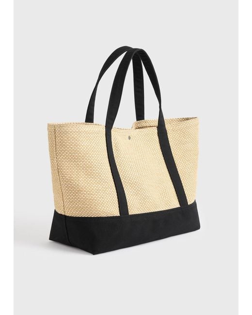 Totême  Black Snap-On Handbag