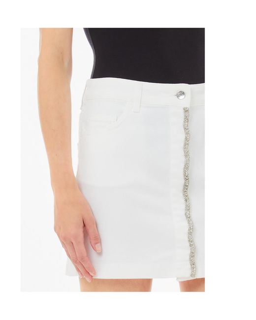 Liu Jo Blue Belt Loop Skirt