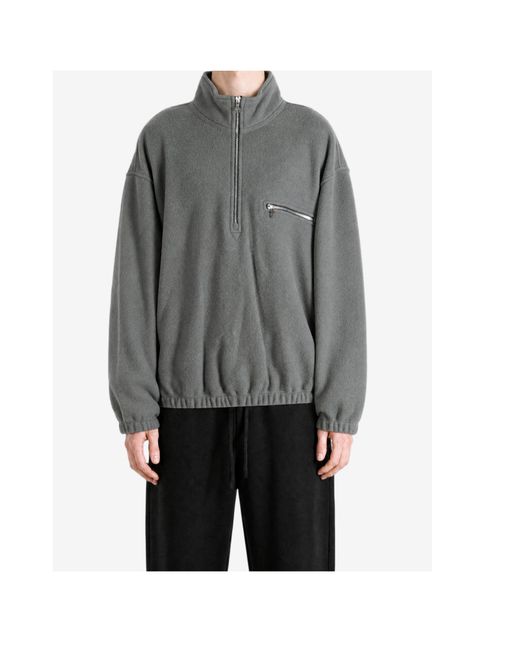 Rier Gray Long-Sleeved Sweatshirt for men