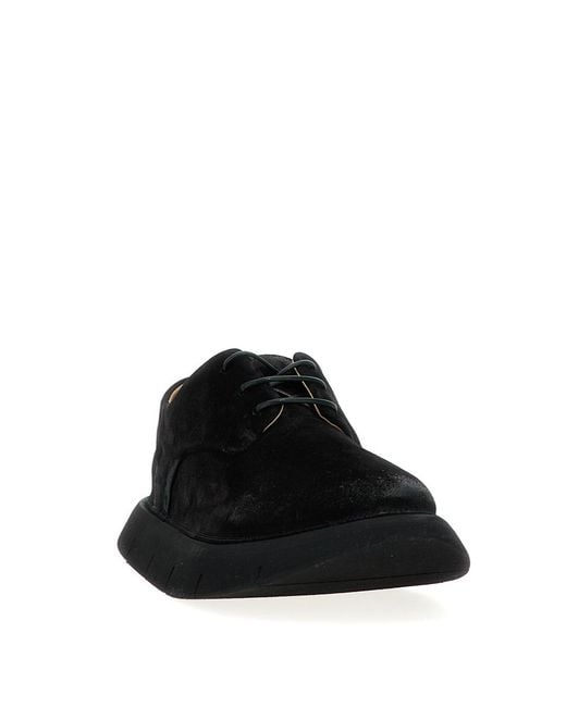 Marsèll Black Marsèll Intagliata Lace-Up Derby Shoes for men