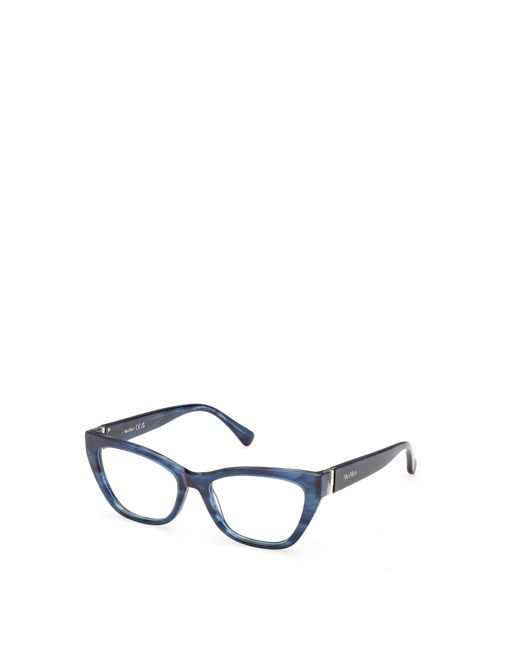 Max Mara White Cat-Eye Glasses