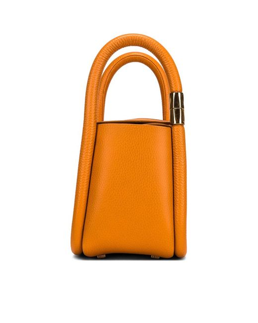 Boyy Orange Logo Shoulder Bag