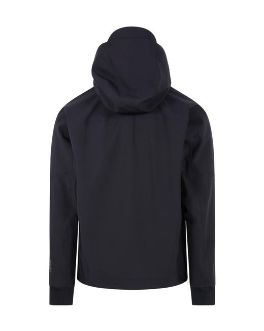 C P Company Blue Drawstring Hooded Jacket for men