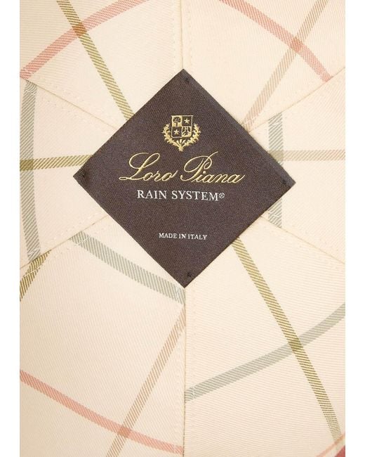 Loro Piana White Ivy Hat for men
