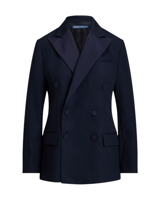 Ralph Lauren Blue Double-Breasted Jacket