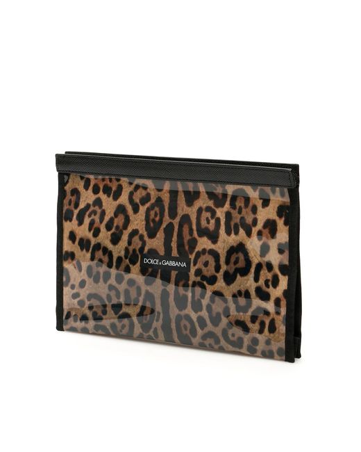 Dolce & Gabbana Multicolor Leopard-Print Bikini Bottoms
