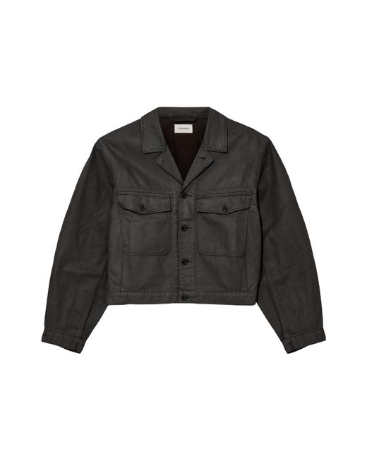 Lemaire Trucker Jacket in Black for Men | Lyst