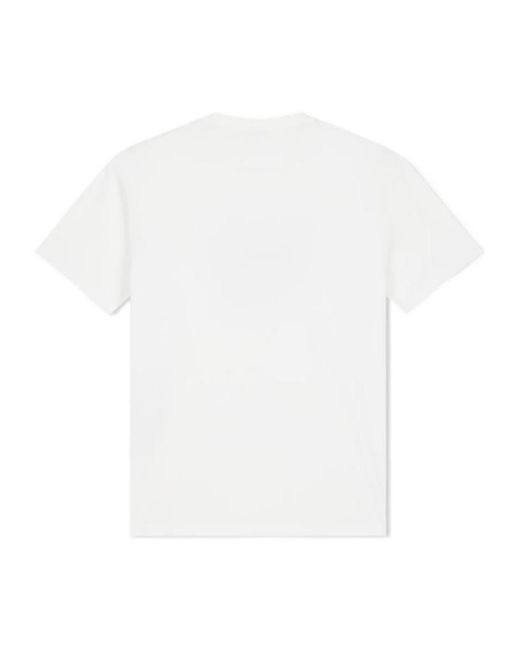 EA7 White Short-Sleeve Crew-Neck Sports T-Shirt for men