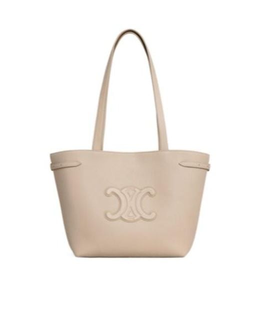 Céline Natural Small Cabas Anaïs Cuir Triomphe