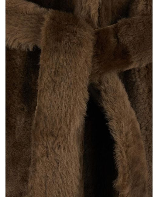 Arma Brown Long-Sleeved Coat