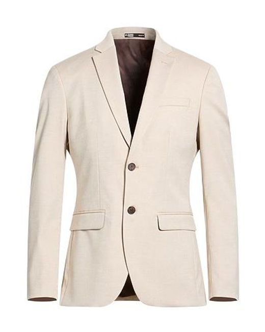 Brunello Cucinelli Natural Double-Breasted Blazer