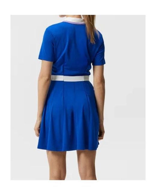 J.Lindeberg Blue Helga Tennis Minidress