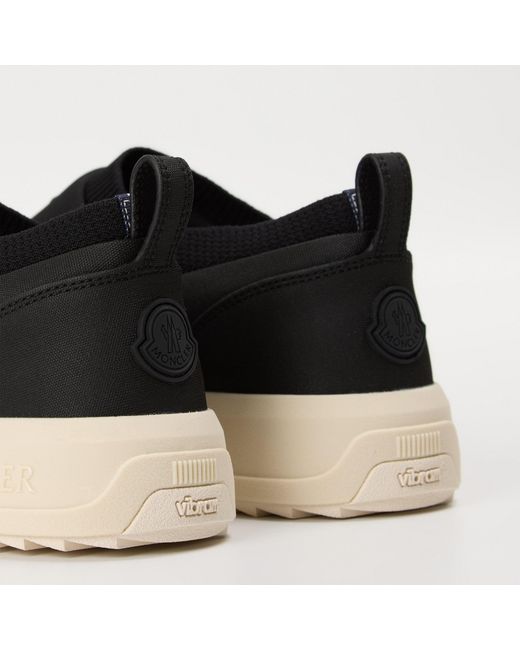 Moncler Black Low-Top Sneakers for men