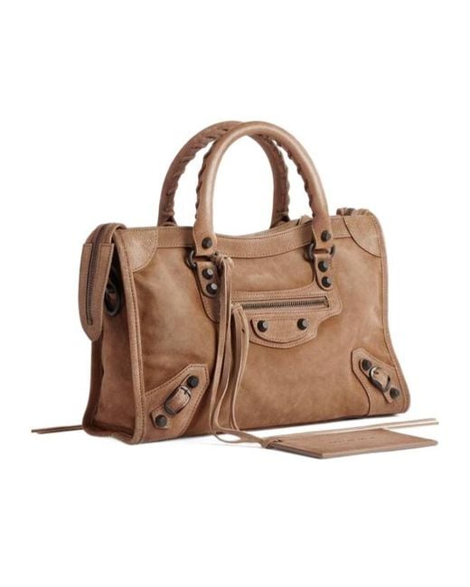 Balenciaga Brown Le City Bag Small