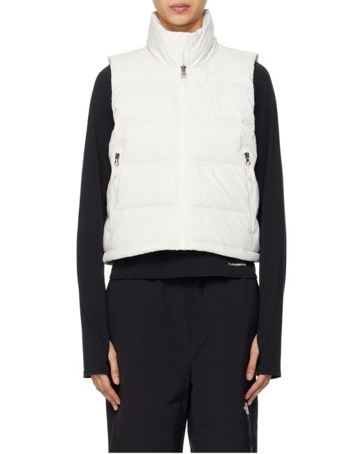 The North Face White Hydralite Down Vest