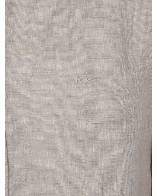 Michael Kors Gray Linen Shirt for men