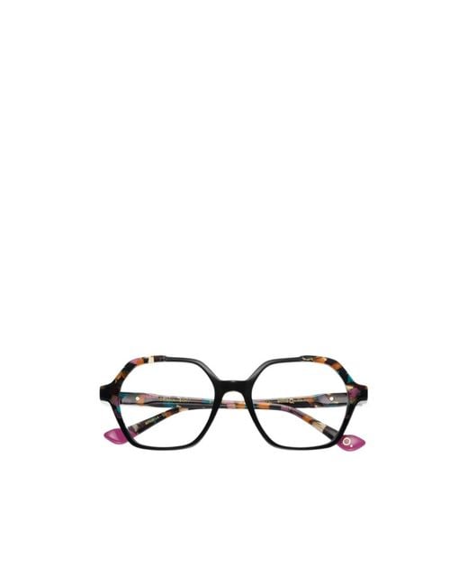 Etnia Barcelona White Full-Rimmed Plano Lenses