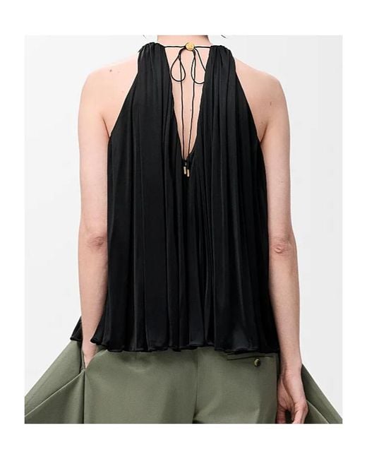 Loewe Black Halter Top