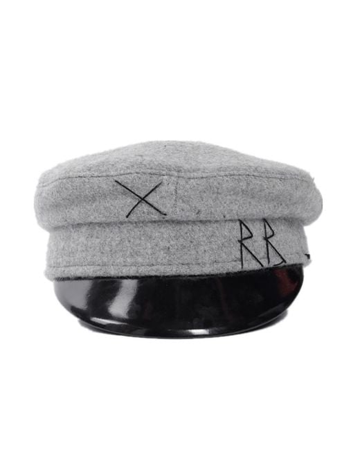 Ruslan Baginskiy Gray Baker Boy Hat