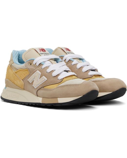 New Balance Natural 998 Core Lace-Up Sneakers for men