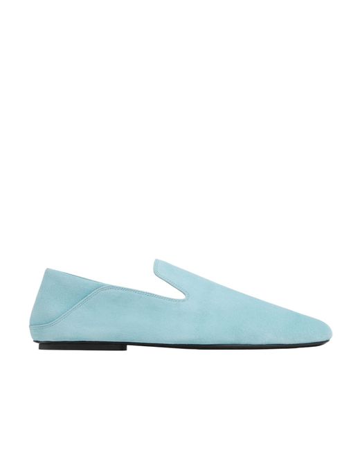 Bottega Veneta Blue Adamo Slipper